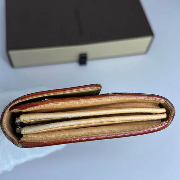 Louis Vuitton Black Multicolor Mini Monogram Sarah Wallet - Picture 4 of 16